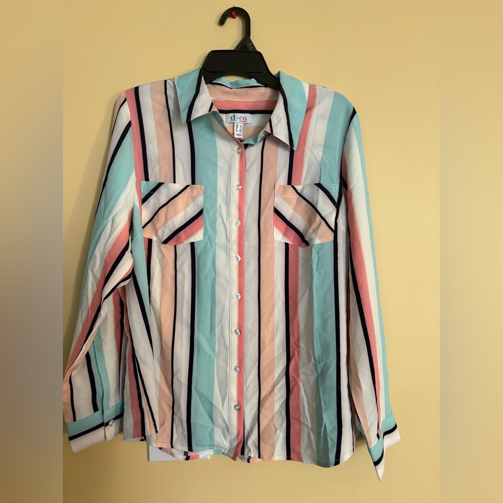 denim and co blouse